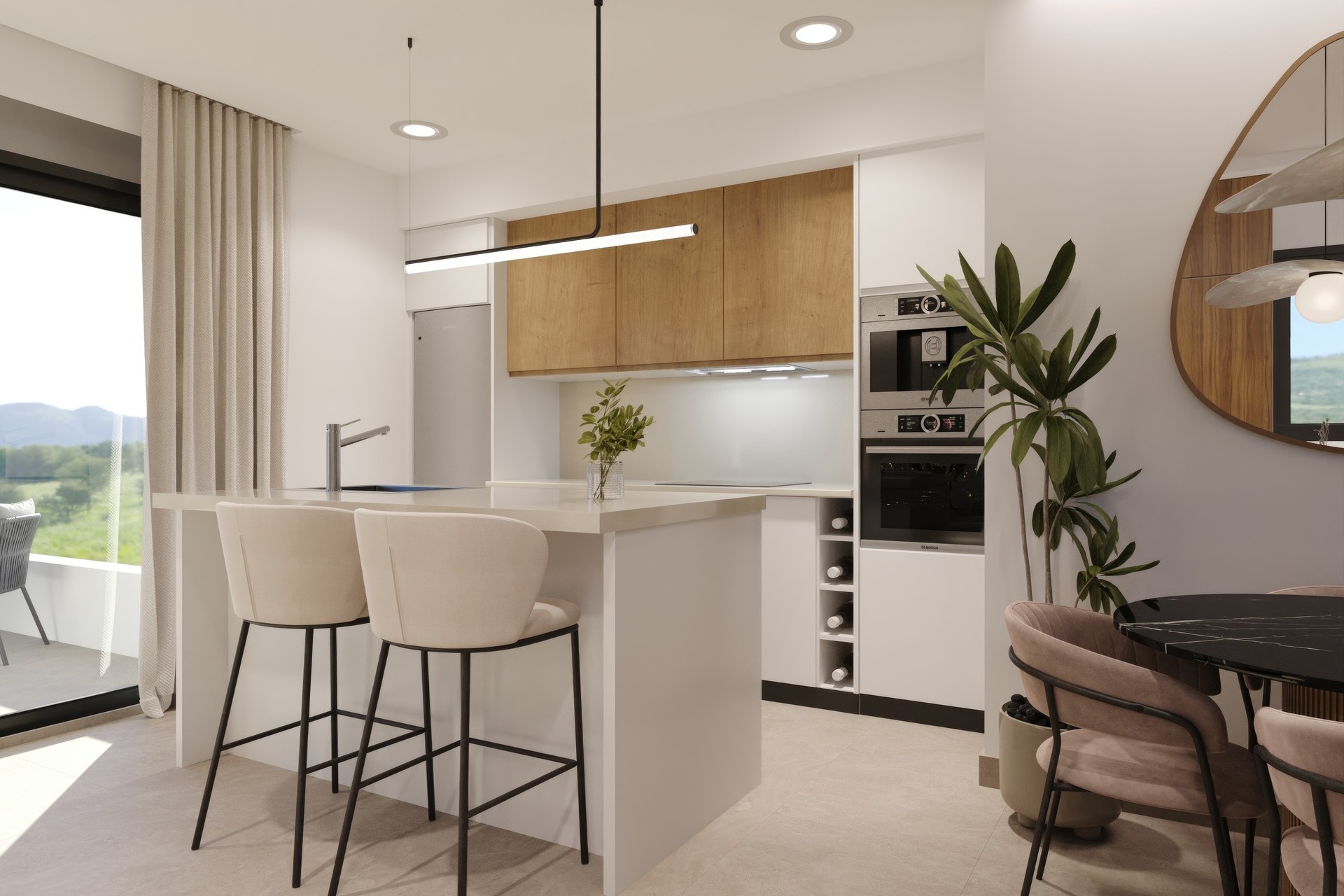 Obra nueva - Planta baja - Hacienda del Alamo Golf