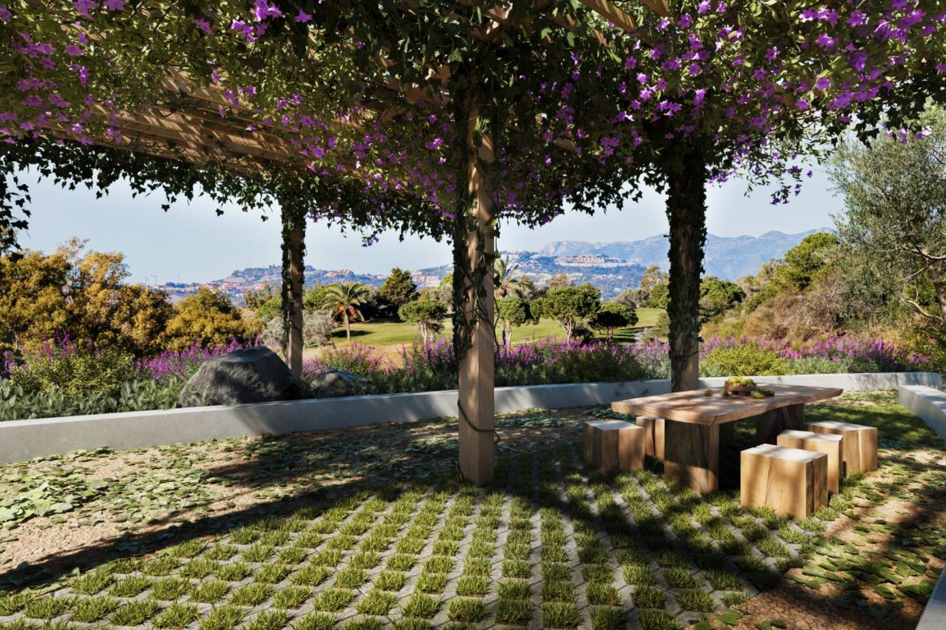 Obra nueva - Planta baja - Las Lagunas de Mijas