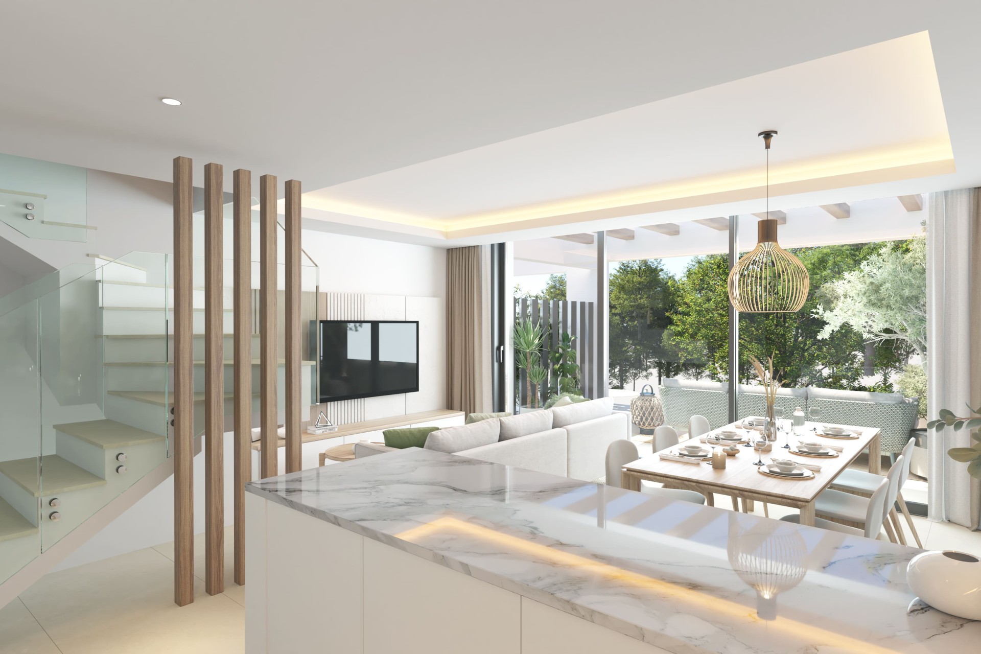 Obra nueva - terraced - Las Lagunas de Mijas