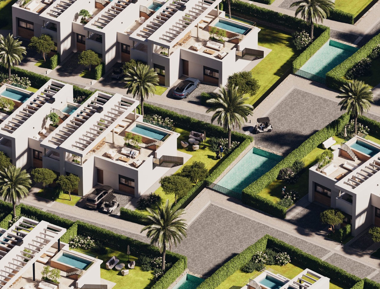 Obra nueva - terraced - Las Lagunas de Mijas