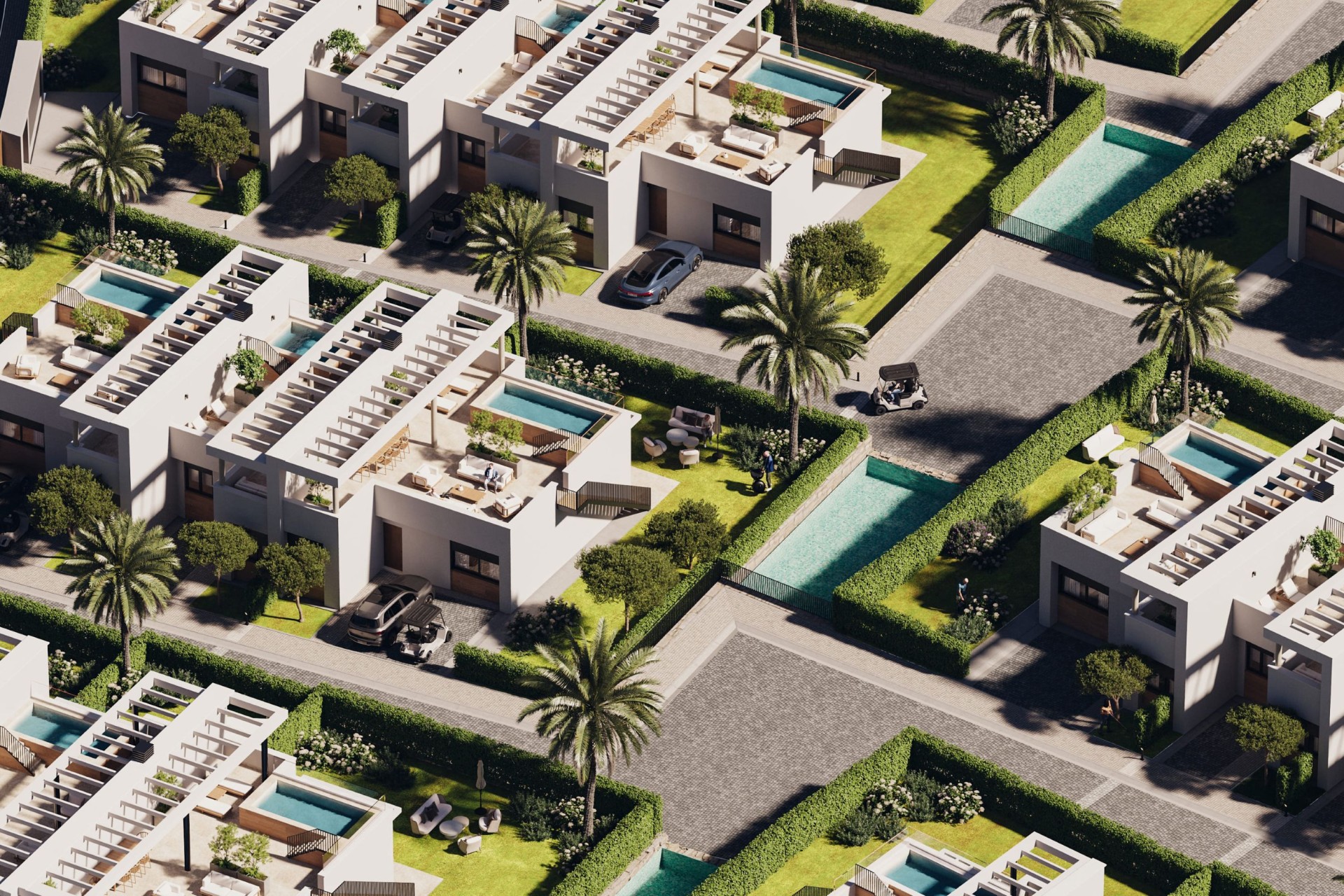 Obra nueva - terraced - Las Lagunas de Mijas