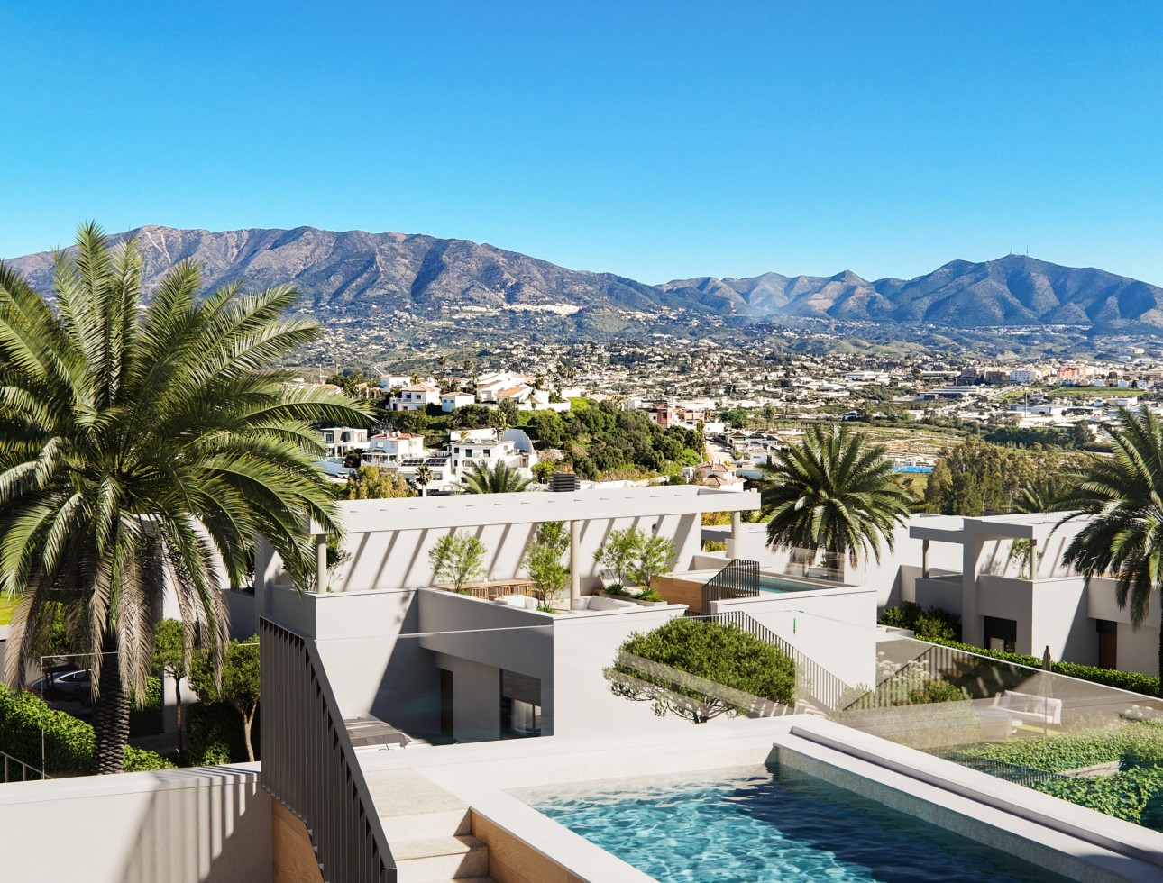 Obra nueva - terraced - Las Lagunas de Mijas