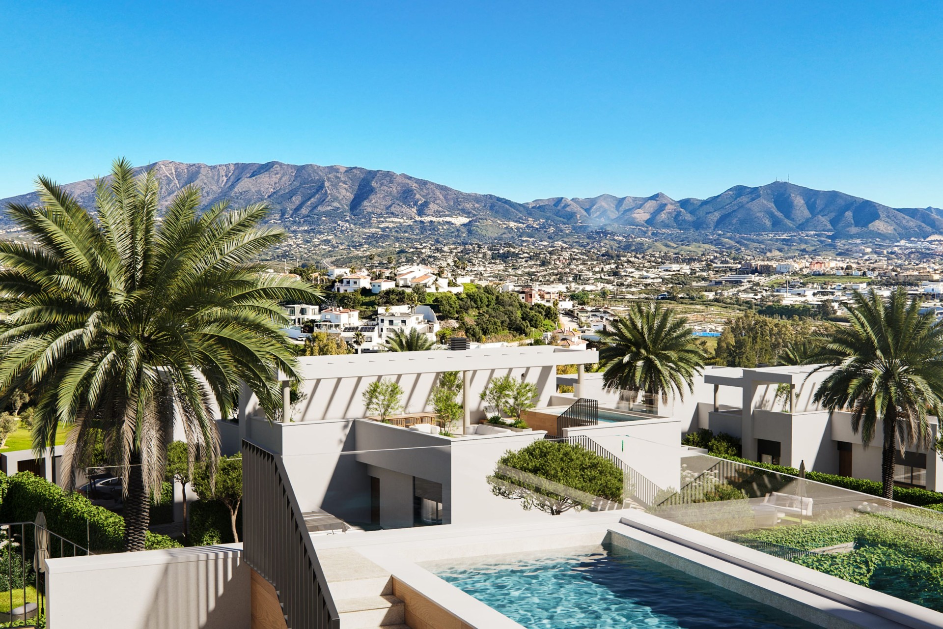 Obra nueva - terraced - Las Lagunas de Mijas