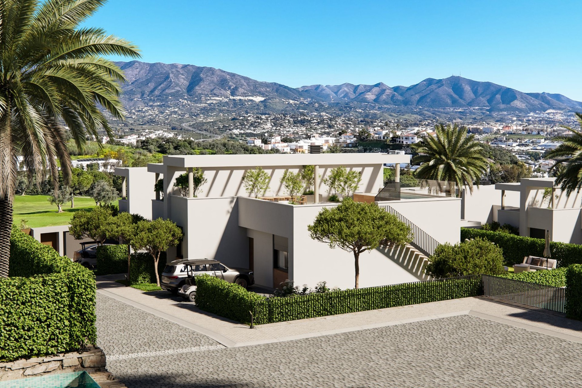 Obra nueva - terraced - Las Lagunas de Mijas