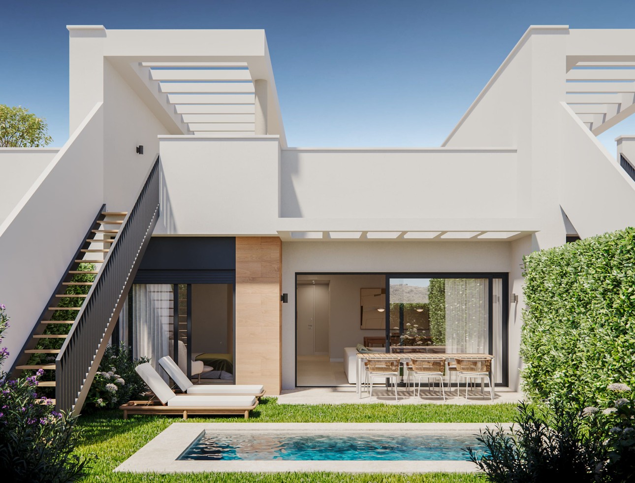 Obra nueva - terraced - Las Lagunas de Mijas