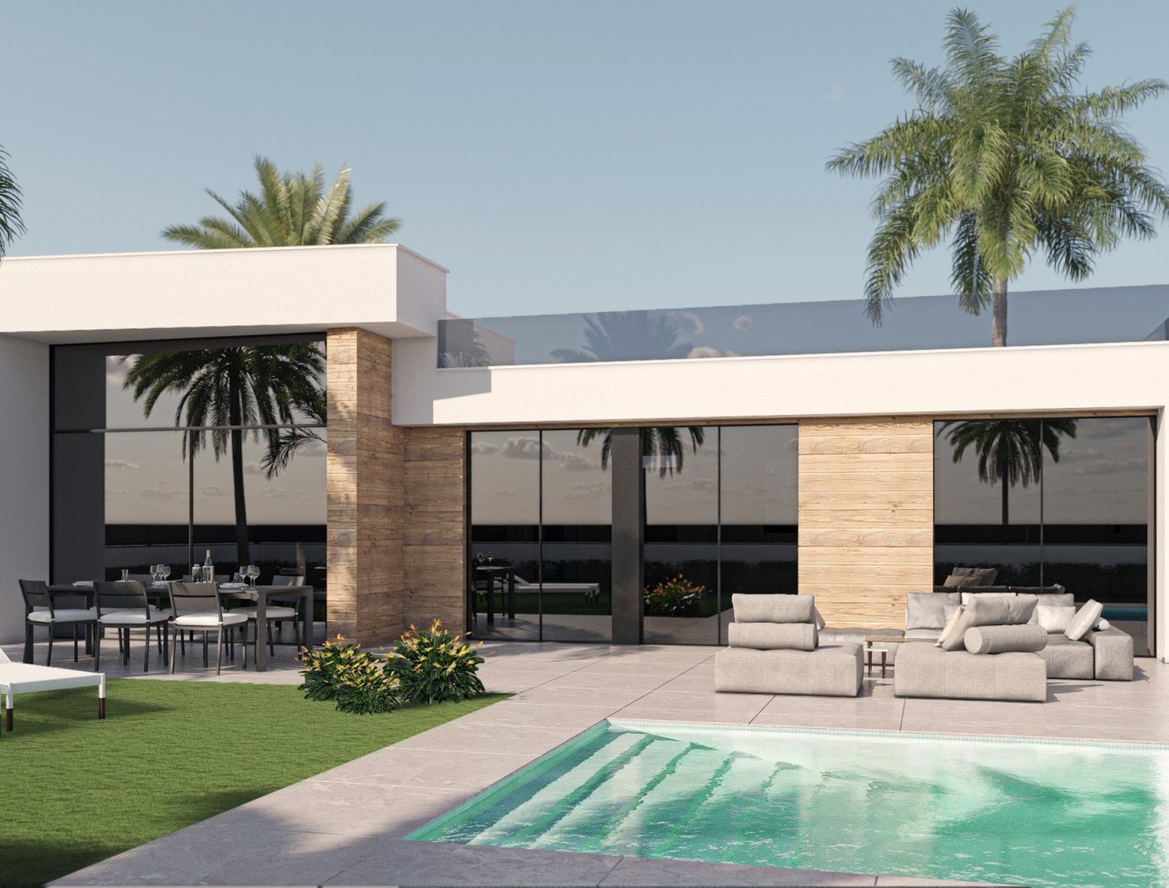 Obra nueva - Unifamiliar - Condado de Alhama
