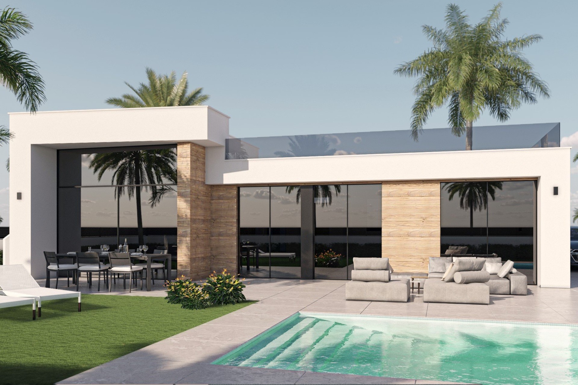 Obra nueva - Unifamiliar - Condado de Alhama