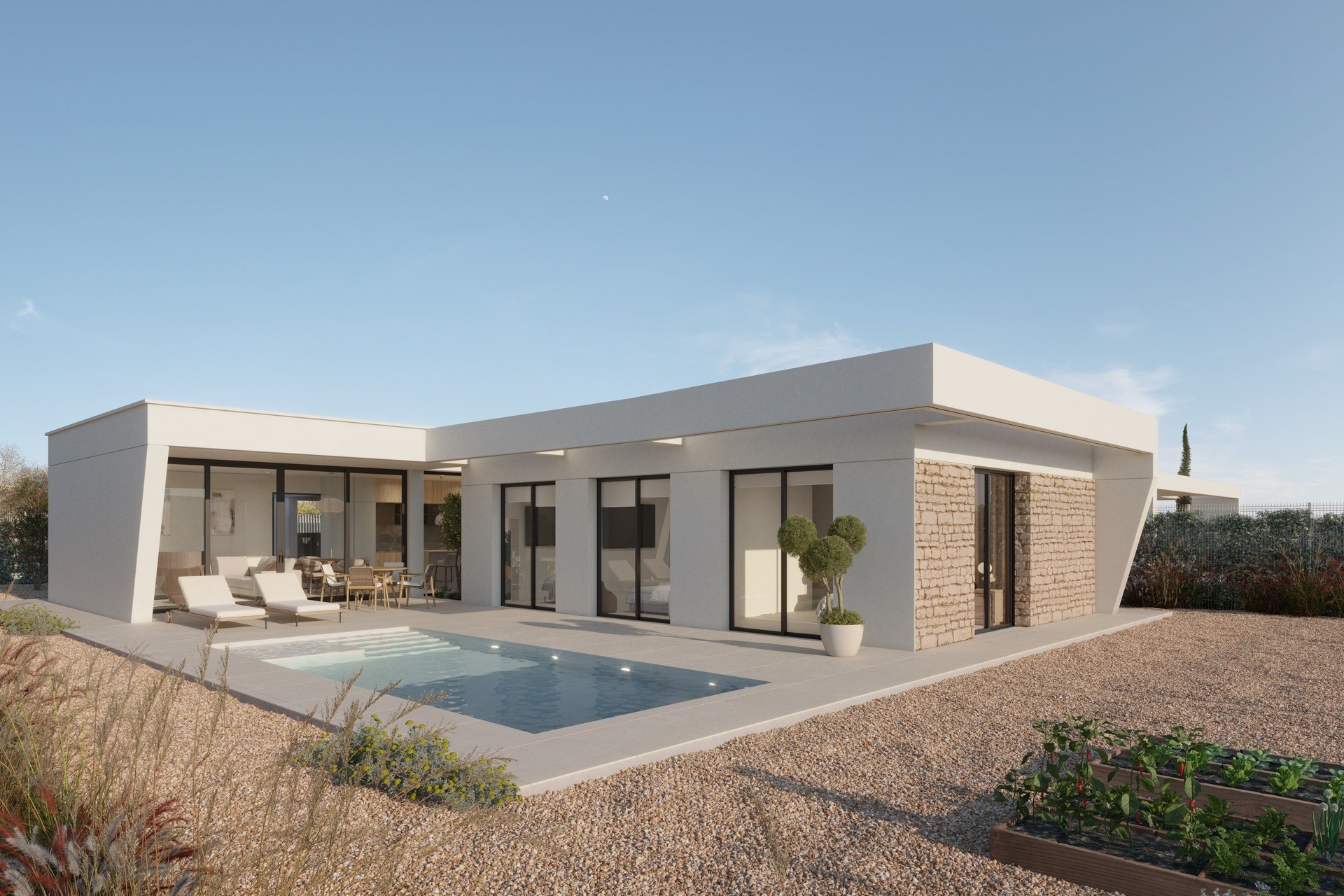 Obra nueva - Unifamiliar - Hacienda del Alamo Golf