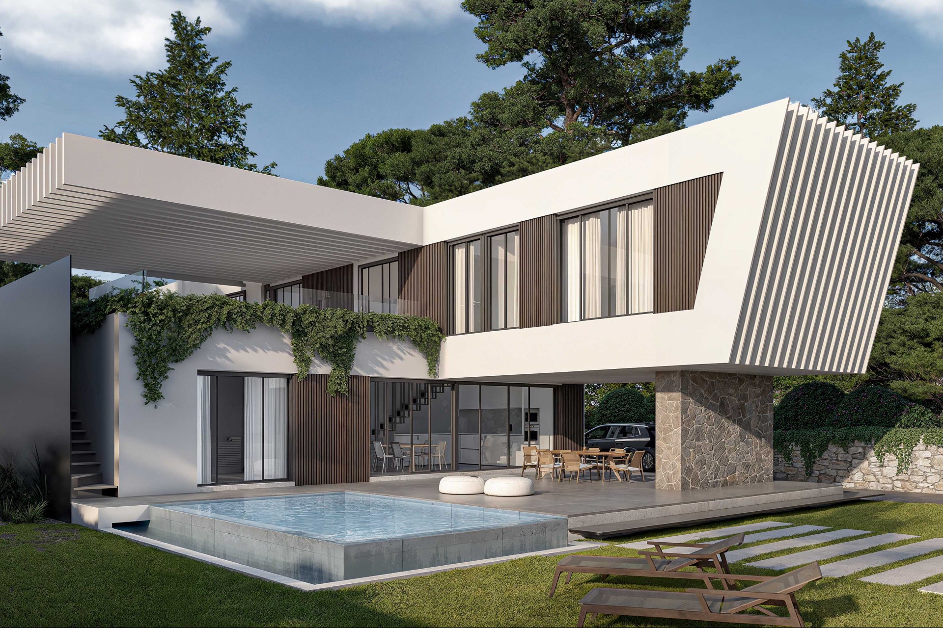 Obra nueva - Villa / Chalet - Estepona