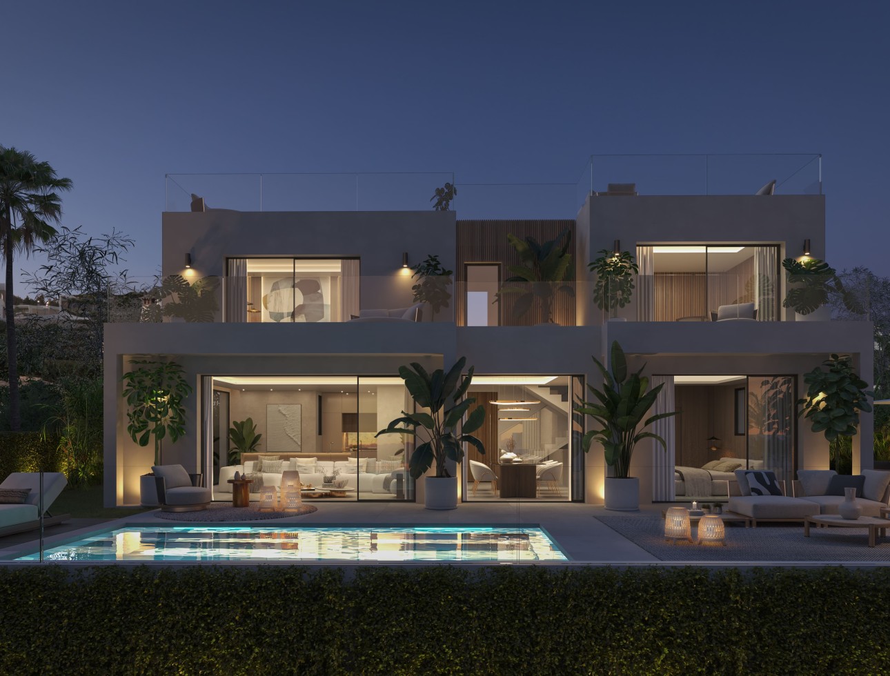 Obra nueva - Villa / Chalet - Las Lagunas de Mijas