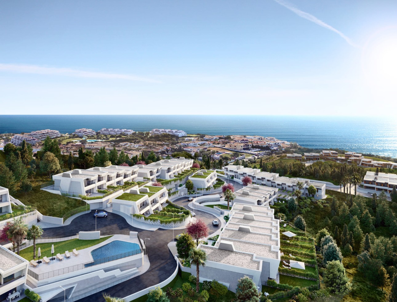 Obra nueva - Villa / Chalet - Las Lagunas de Mijas