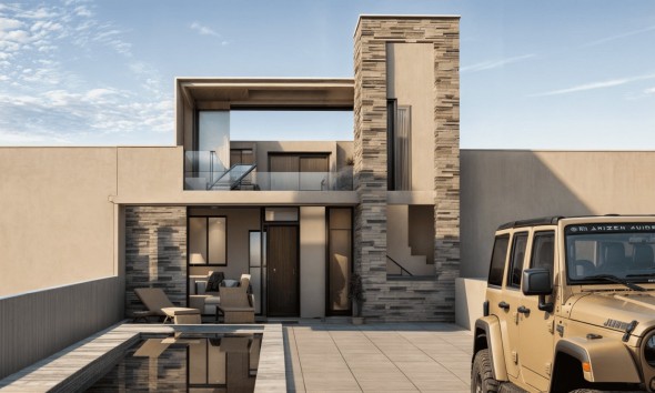 terraced - New Build - Fuente Alamo - NB-58242