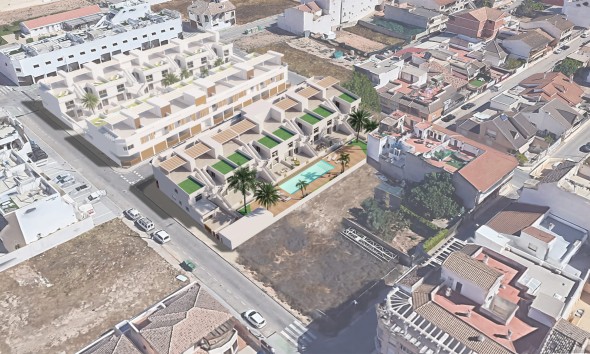 Verhoogde bungalow - Nieuwbouw Woningen - Pilar de la Horadada - NB-89808