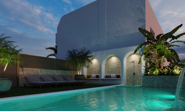 Verhoogde bungalow - Nieuwbouw Woningen - San Pedro del Pinatar - NB-83229