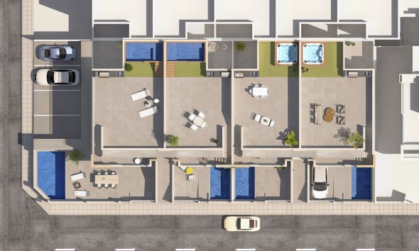 Verhoogde bungalow - Nieuwbouw Woningen - San Pedro del Pinatar - San Pedro del Pinatar