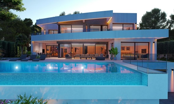 Villa / Doppelhaushälfte - Neue Gebäude - Moraira - Moraira