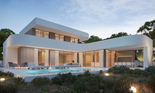 Villa / Doppelhaushälfte - Neue Gebäude - Moraira - Moraira