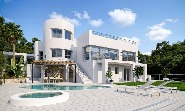 Villa - Neue Gebäude - Altea - NB-32197