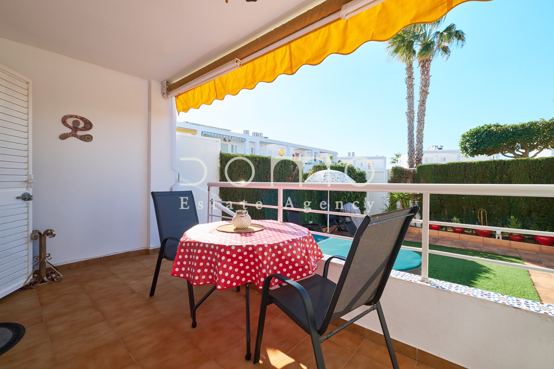 🏡 Immobilie in Almería zu verkaufen: Triplex in Mojácar Playa mit Gartenblick