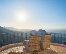  Terrace with panoramic mountain views in a detached villa in Sierra Cabrera, Turre, Almería