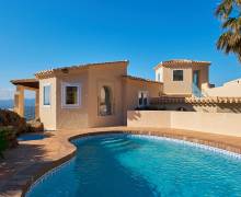  Private swimming pool with mountain views in a villa for sale in Sierra Cabrera, Turre, Almería