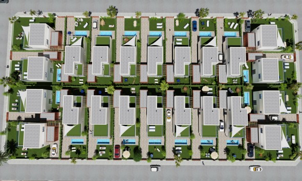 Nieuwbouw Woningen - Vrijstaande woning - Los Alcázares