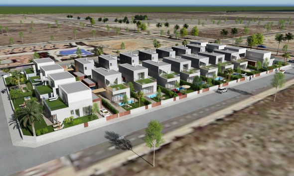 Nieuwbouw Woningen - Vrijstaande woning - Los Alcázares