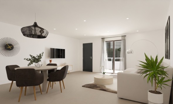 Neue Gebäude - Flach gelegener Bungalow - La Canalosa