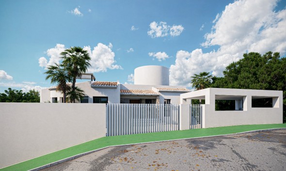 Neue Gebäude - Villa / Doppelhaushälfte - Altea