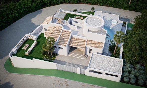 Neue Gebäude - Villa / Doppelhaushälfte - Altea