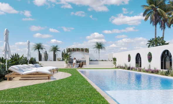 Nieuwbouw Woningen - Laaggelegen bungalow - Ciudad Quesada