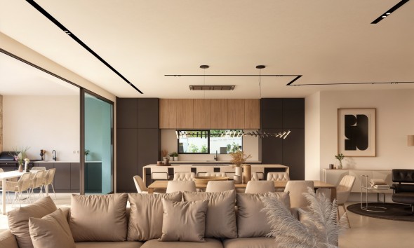 Neue Gebäude - Villa / Doppelhaushälfte - Teulada