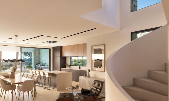 Neue Gebäude - Villa / Doppelhaushälfte - Teulada