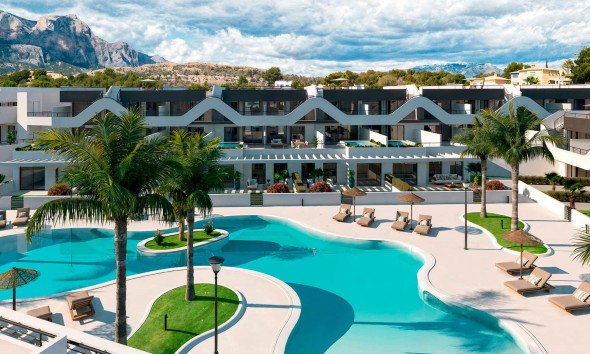 Nieuwbouw Woningen - Laaggelegen bungalow - Alfaz del Pi