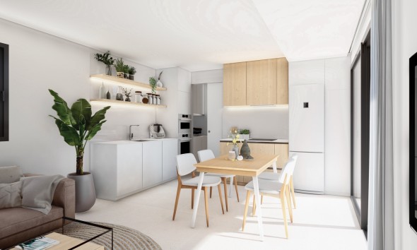 Neue Gebäude - Flach gelegener Bungalow - San Pedro del Pinatar