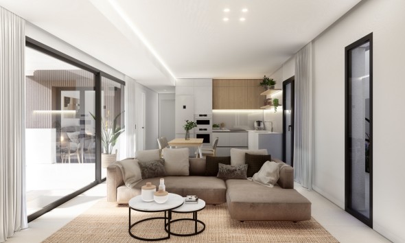 Neue Gebäude - Flach gelegener Bungalow - San Pedro del Pinatar