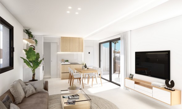 Neue Gebäude - Flach gelegener Bungalow - San Pedro del Pinatar