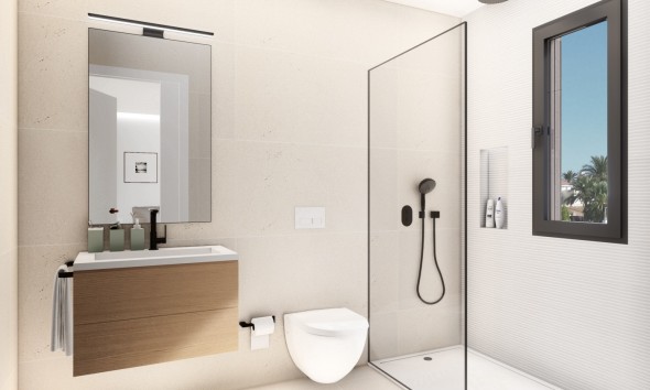 Neue Gebäude - Flach gelegener Bungalow - San Pedro del Pinatar