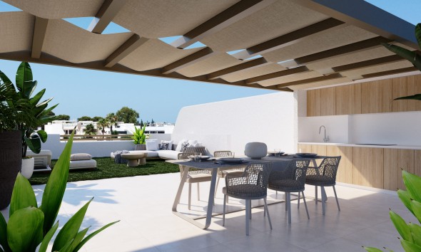 Nieuwbouw Woningen - Verhoogde bungalow - San Pedro del Pinatar