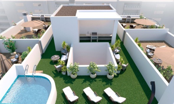 Nouvelle construction - Attique - Torrevieja