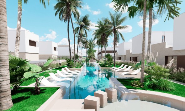 Nieuwbouw Woningen - Laaggelegen bungalow - Los Alcázares