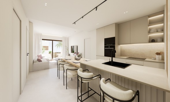 Nieuwbouw Woningen - Laaggelegen bungalow - Los Alcázares