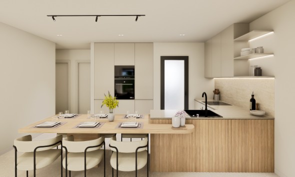 Nieuwbouw Woningen - Laaggelegen bungalow - Los Alcázares