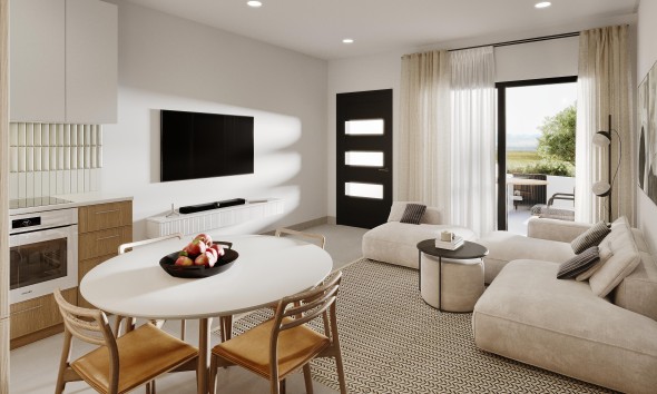 Neue Gebäude - Flach gelegener Bungalow - Mazarrón