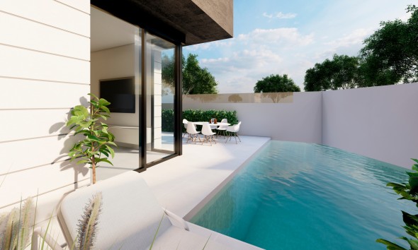 Obra nueva - Bungalow bajo - Pilar de la Horadada