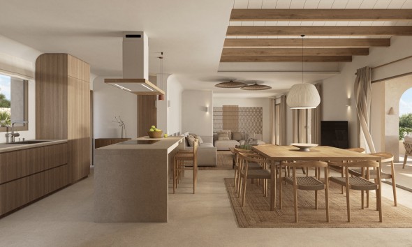 Neue Gebäude - Villa / Doppelhaushälfte - Benissa