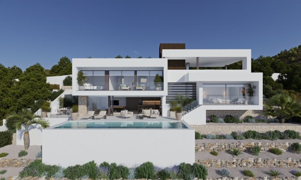 Neue Gebäude - Villa / Doppelhaushälfte - Altea