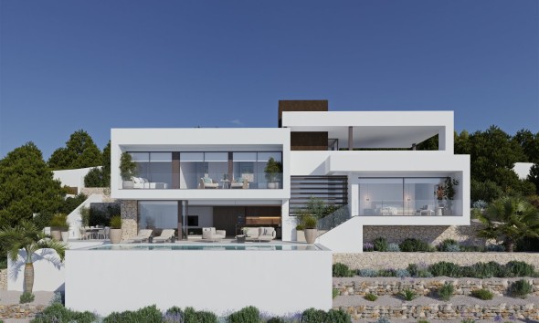 Neue Gebäude - Villa / Doppelhaushälfte - Altea