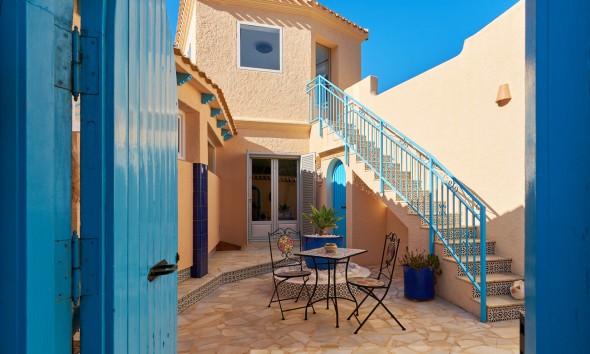  Andalusian courtyard with traditional features in a detached villa in Sierra Cabrera, Turre, Almería