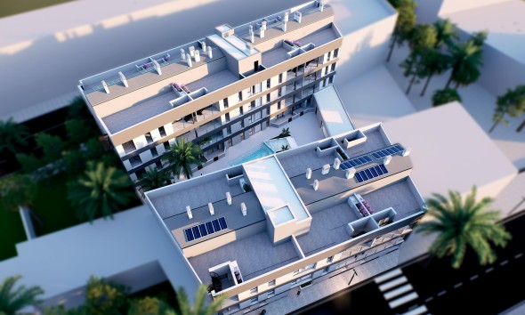Nieuwbouw Woningen - Penthouse - Lo Pagán